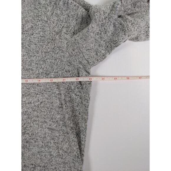 Philosophy Woman Pullover Tee Sweatshirt Grey Plus Size 1X Long Bell Sleeves - Picture 4 of 6